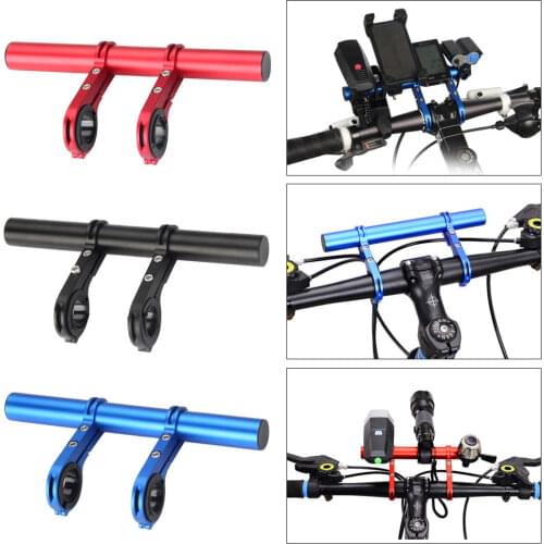 10/20CMaluminum alloy bicycle handlebar extender mountain bike bicycle front light bracket lamp flashlight accessories