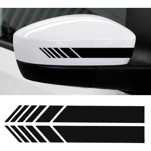2pcs Auto Car Styling Vinyl Sticker for toyota aygo peugeot 207 107 mini cooper polo 6r volvo v70 renault captur opel golf 6