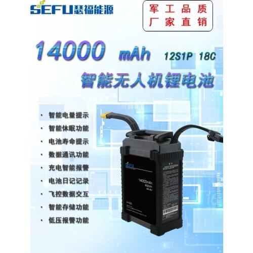 2020 Rushed Real Cerfo Battery Agricultural Plant Uav Ligent Version Of Lithium 14000mah18c44.4v12s1p