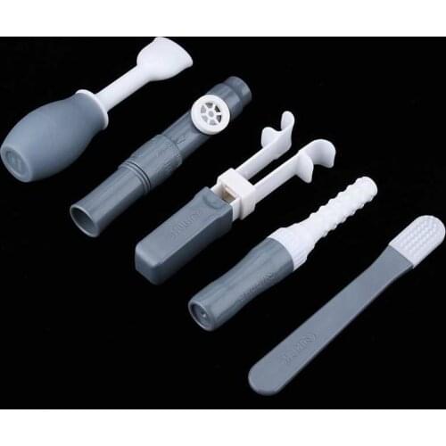 5pcs/set Lips Tongue Muscle Perceiving Trainer Recovery Oral Mouth Muscle Trainer Massager Brushes Care Oral Perceiving Training