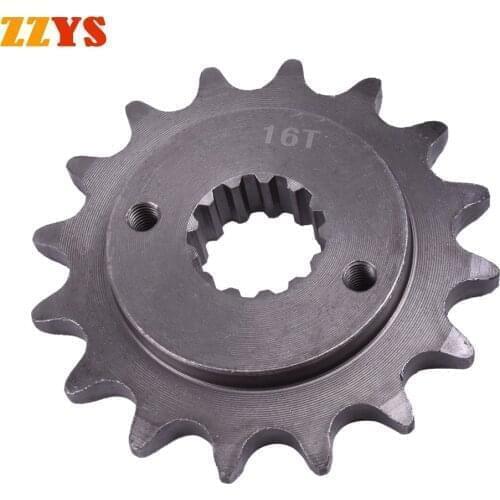 525 16T 400cc Front Sprocket Gear Staring Wheels For Honda Road NT400 NT Bros 400 NV400 NV Steed 400 NC26 VLX400 VLX Shadow 400