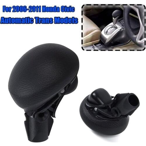 54102-SNA-A01 Car Gear Shift Knob Replacement ABS+Leather For Honda Civic 8th Generation 2006-2011