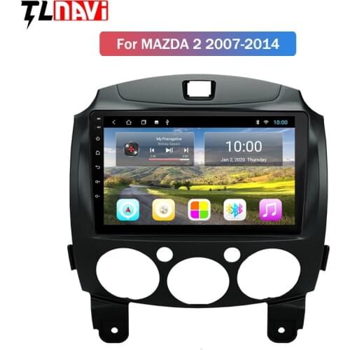 2G RAM Android 10 Car Radio For MAZDA 2 demio Third generation 2007-2014 GPS Navigation Multimedia Player