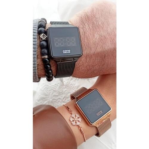 Digital (Dtime) Co Dear Double Modern Unisex Wristwatch