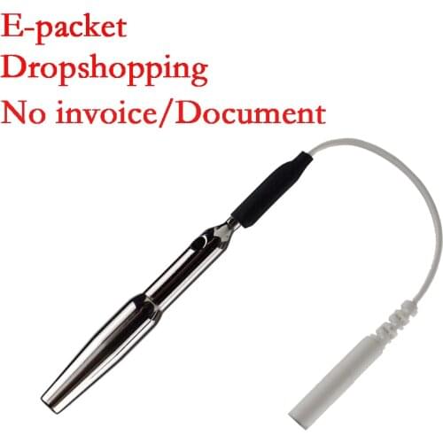 Single-Pole Steel Urethral Insert Electrodes Tens Electric Electric Shock Sex Toys