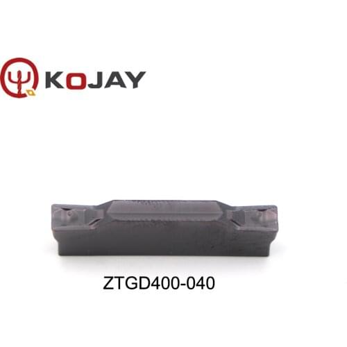 ZTGD400-040 Grooving turning parting cut off carbide lathe insert for CNC indexable tool holder