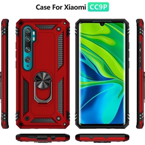 For Xiaomi Mi Note 10 Lite Case Magnet Car Ring Stand Holder Cover For Mi Note 10 Pro Case For Xiomi Mi Note 10Lite Coque capa