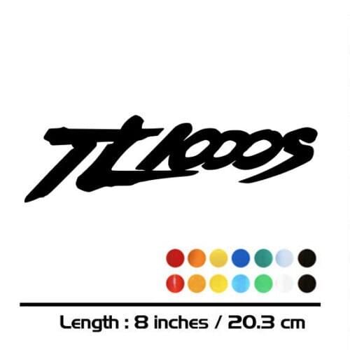 Motorcycle sticker bike Fuel tank Wheels helmet fairing Luggage MOTO car accessories reflective sign decal For SUZUKI TL1000S