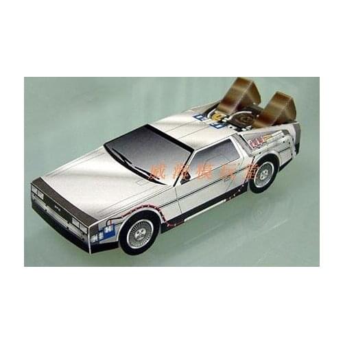 Back To The Future Car Paper Model