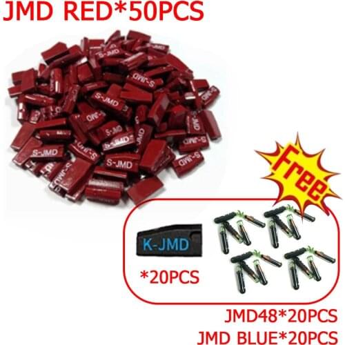 Original JMD Super Red Chip Free JMD48 JMD King Blue Chip Transponder Car Key Chips for Handy Baby1 for JMD E-baby Handy BabyII