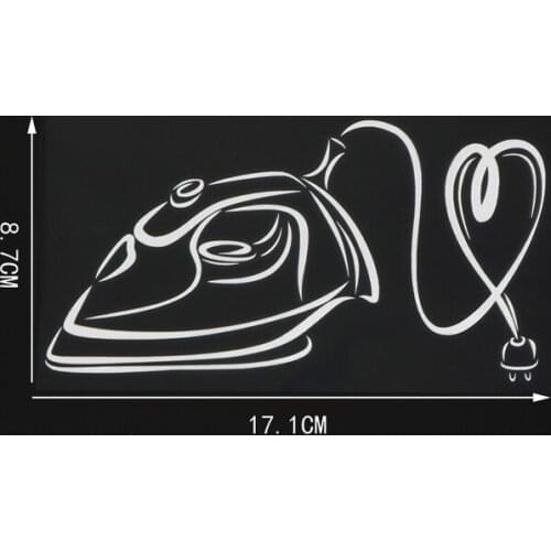 Personalized Iron Fun Car Sticker Body Scratch Decoration Vinyl Decal