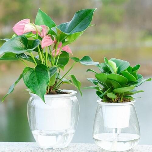 Self Watering Flower Pots & Planters Water Container Plastic Planter Home Garden Tool macetas decorativas горшок для цветов