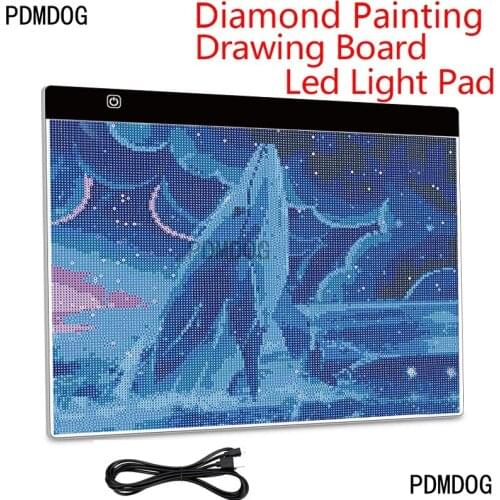 A3A4A5 LED Light Pad for diamond painting Artcraft Tracing Light Box Copy Board Digital Tablets Painting Writing Drawing Tablet