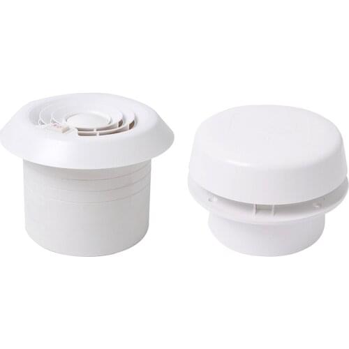 Silent RV Roof Air Vent Fan for Travel Trailer Van Outlet Ventilation System RV Caravan Motorhome Side Air Vent