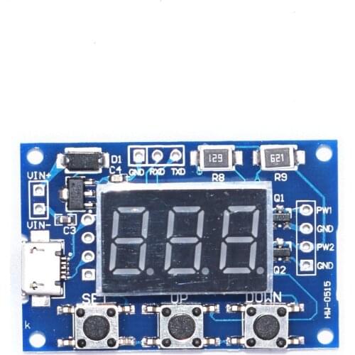 I15 2 Channel PWM Generator Adjustable Duty Cycle Pulse Frequency Module