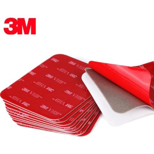 10pcs/lot Acrylic Foam Transparent double sided adhesive tape VHB 3M strong adhesive patch waterproof no trace high temperature