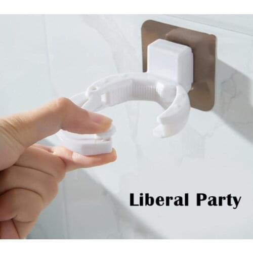 Wall Mounted Mop Organizer Holder Brush Broom Hanger Home Storage Rack Bathroom Showel Gel Hanging Pipe Hooks Household Tools