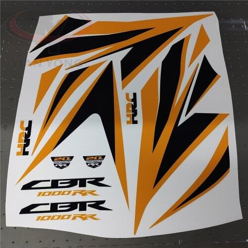 Fit CBR1000RR CBR1000 2012-2013-2014-2015-2016 12 Full Kit Applique Sticker Motorcycle For Honda High Quality Decal Protector