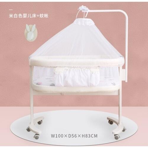 Baby crib portable bassinet baby essentials newborn portable multi-function Europe type style baby basket mobile luxury
