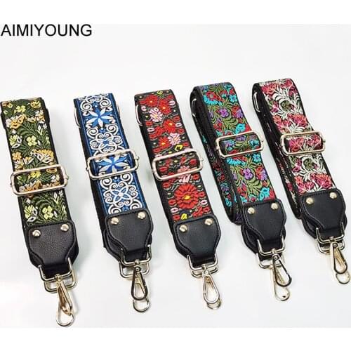 AIMIYOUNG Bag Strap Handbag Belt Wide Shoulder Bag Strap Replacement Strap Accessory Bag Part Adjustable Belt For Bags 135cm