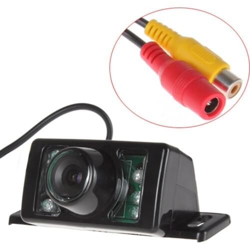 With 7 IR Leds 120 degree wide viewing angles Waterproof Night Vision HD Parking Reverse System Car Rearview Camera