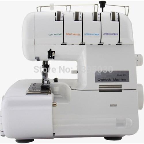 1PC 220V/110V 320 Sewing Machine Overlock Sewing Machine Overedger Multi-function With English Manual