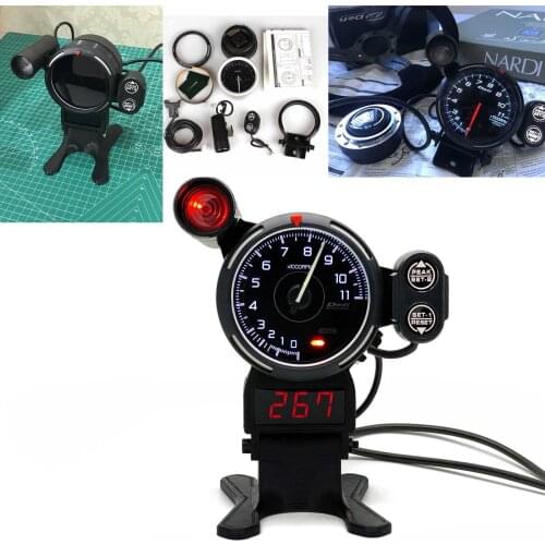 12V RPM Tachometer for PC Simulated Racing Game Meter Simulated for Logitech G29 G27 THRUSTMASTER Dirt Assetto Corsa Euro Truck