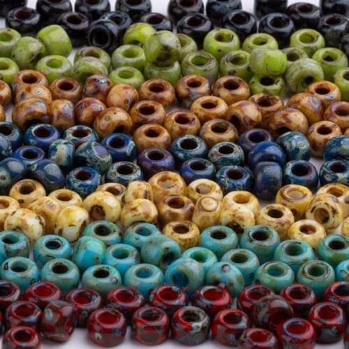 Taidian 6/0 Miyuki Picasso Coating Beads For Handmade Bracelet Making 4MM 2MM 10grams/lot