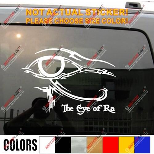 Eye of Horus Egypt Decal Sticker Egyptian Symbol God Car Vinyl pick size color f
