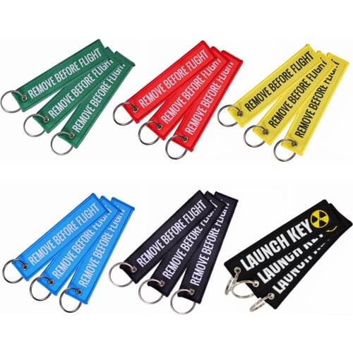Motorcycle Key Chain Embroidery Pattern chain for Women Men Marvel Embroidered Chains