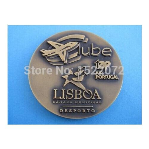 High quality and low price sports International Tournament Bronze Medal hot sales sports coins medals popular antique medals