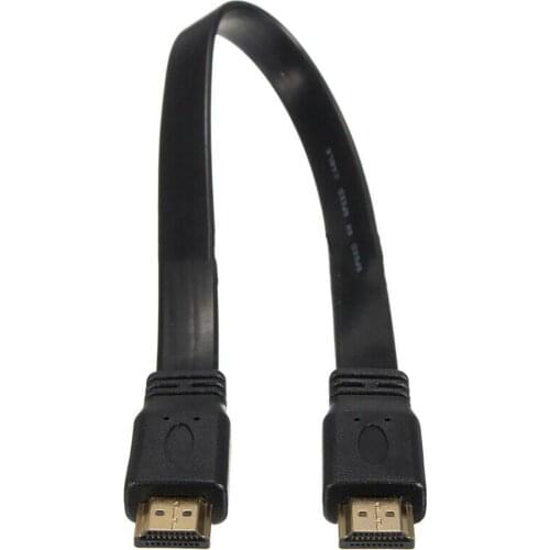 High Speed Male to Male Plug HDMI-compatible Flat Cable Cord for PS3 Audio Video AV HDTV