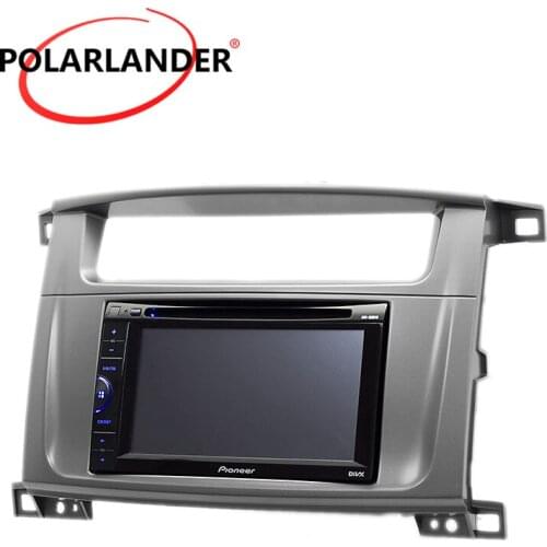 2-DIN CD modified surface box Modification bracket navigation DVD/CD car audio conversion panel For LEXUS/TOYOTA Land Cruiser