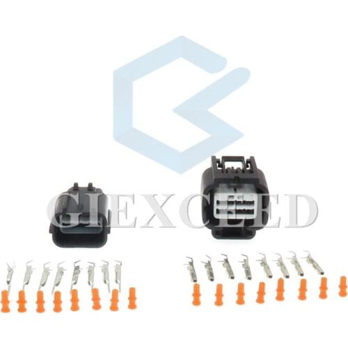 8 Pin 7282-2148-30 7283-2148 Auto Headlight Socket Automotive Radar Cable Connector Female Male Waterproof Plug For Honda
