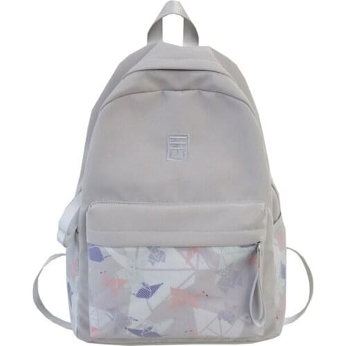 2020 New Backpacks Male And Female Student School Bag Fashion Leisure Travel Backpack For Teenager Waterproof Lightweight