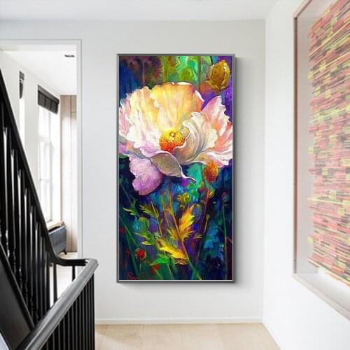 5D Diamond Mosaic full Square/Round Diamond Embroidery Flower Diamond Painting Picture Of Rhinestones Plant Home Decor