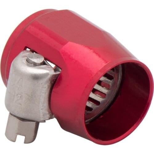 AN 6 8 10 AN APS Aluminium Alloy Fuel/Oil/Radiator/Rubber Fuel Oil Water Pipe Jubilee Clip Clamp Hose Finisher Clamp / Clip