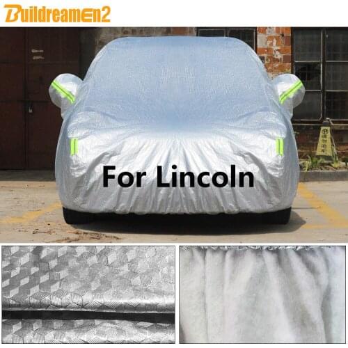 Buildremen2 Cotton Car Cover Sun Snow Rain Hail Dust Protection Waterproof Cover For Lincoln LS MKC MKX MKZ MKS Aviator Zephyr