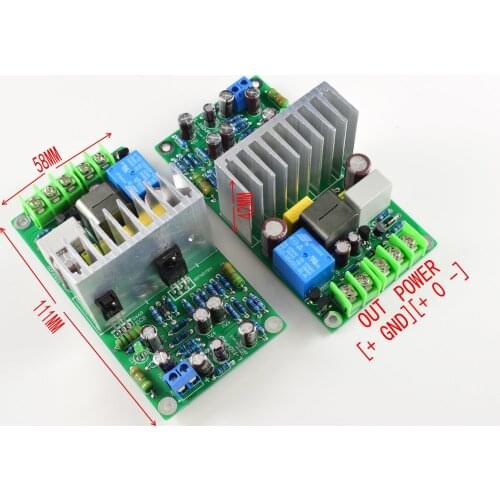 LJM L15D-PRO IRS2092S Class D 300W Digital Sound Amplifier with Relay Protection, DIY kit/finished board