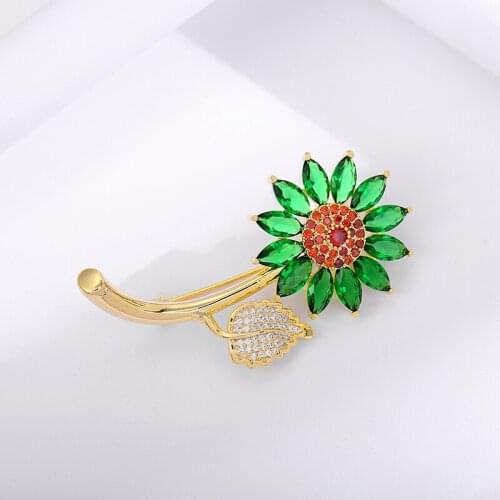 Cytheria delicate zircon crystal rhinestone brooches party jewelry luxury pins brooches for women gifts