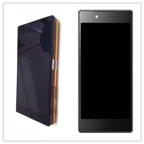 JIEYER 5.2inch For Sony Xperia Z5 E6633 E6683 LCD Display Touch Screen Digitizer Assembly with Frame 1920*1080