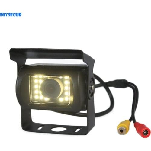 DIYSECUR Bus Truck Car Rear View Camera Reverse Backup LED Night Vision Waterproof Reversing Parking Kit Cam