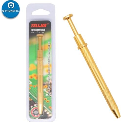 Four-claw Design IC Chip Caliper Hold Tightly Pick Up Collector for Electronic Component Parts Metal Handle Tools