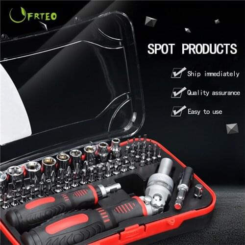61-in-1 Precision Mini Magnetic Ratcheting Screwdriver Set with Adjustable Labor-saving Ratchet Handle for Phone DIY Repair