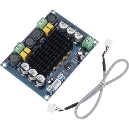XH-M543 High Power Digital Amplifier Board TPA3116D2 Audio Amplifier Module Dual Channel 2*120W