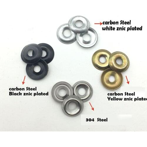 M3 m4 m5 m6 step washer carbon steel znic plated countersunk screw washer hollow socket head cap head step washer Concave convex