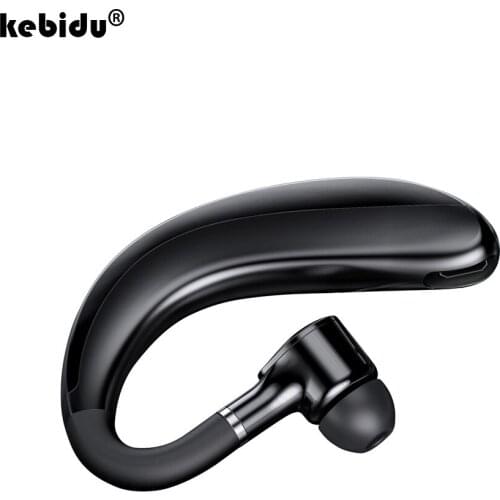 Kebidu Mini Business Sports Earphone Stereo Earphone HD Call Noise Reduction Wireless Bluetooth 5.0 Long Standby Single Ear