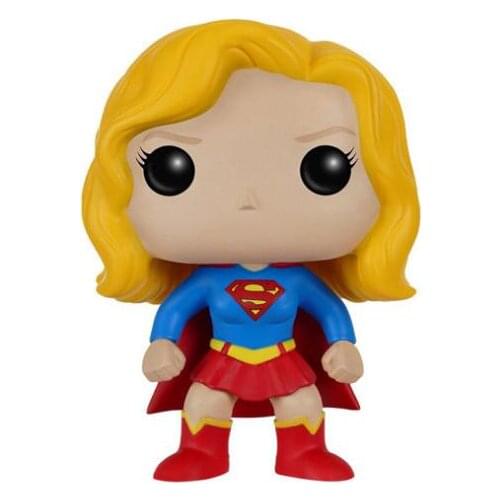 SuperGirl Vinyl Dolls Action Figure Model Toy 10cm