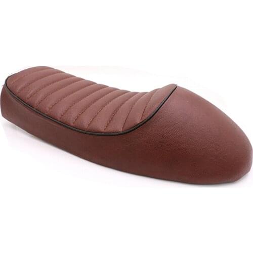 Vintage Motorcycle Cafe Racer Seat Cushion Hump Saddle Seat for Honda GL500 CB125 CB175 CB350 CL175 CL200 Yamaha SR400 SR500