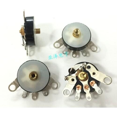 Taiwan F Puyao 12 Rotating Potentiometer with Switch B100 Euro Piercing Hole Foot Rotating Switch Potentiometer